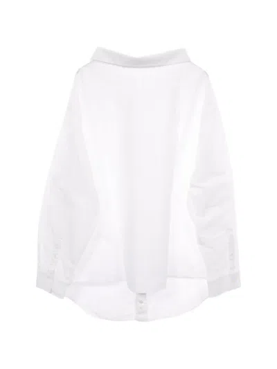 Pre-owned Balenciaga 2010s Garde-robe Long-sleeve Shirt In White