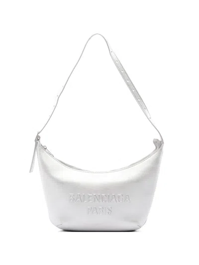 Pre-owned Balenciaga 2010s Mary Kate Shoulder Bag In Silver