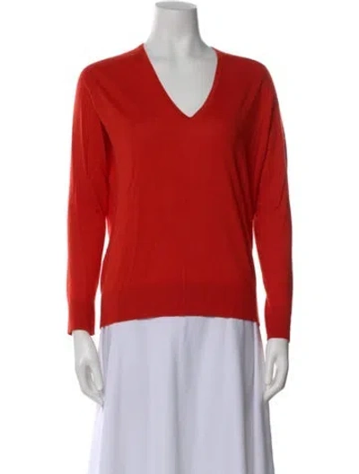 Pre-owned Balenciaga 2011 Knits Sweater In Orange