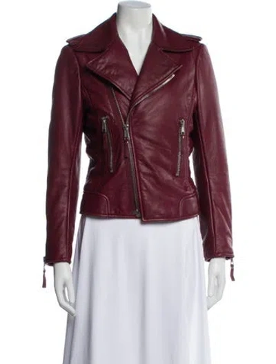 Pre-owned Balenciaga 2011 Leather Biker Jacket