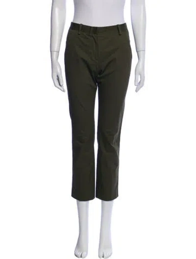 Pre-owned Balenciaga 2011 Straight Leg Pants In Green