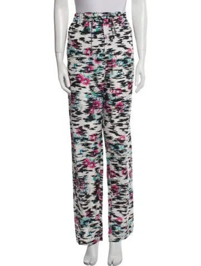 Pre-owned Balenciaga 2011 Straight Leg Pants In White