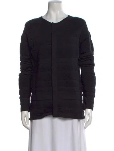 Pre-owned Balenciaga 2011 Virgin Wool Sweater In Black