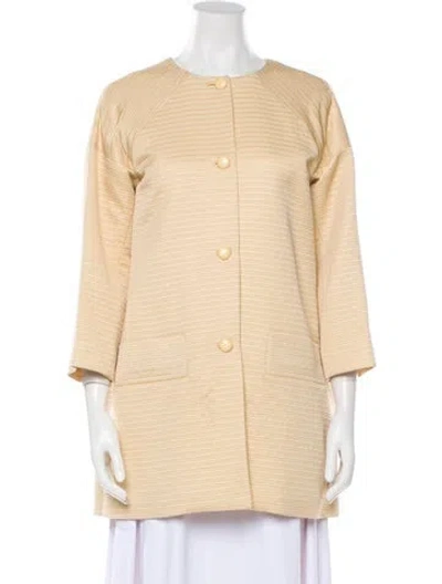 Pre-owned Balenciaga 2011 Wool Coat In Neutral