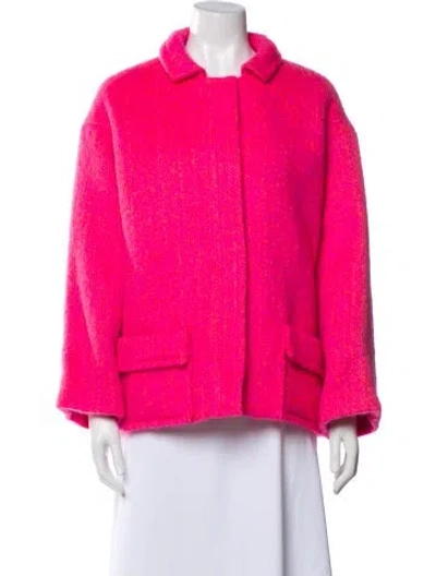 Pre-owned Balenciaga 2011 Wool Jacket In Pink