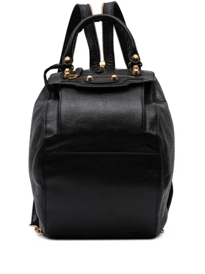 Pre-owned Balenciaga 2012-2024 Motocross Agneau Giant 12 Traveler Convertible Backpack