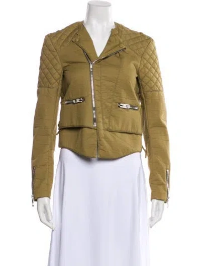 Pre-owned Balenciaga 2012 Blazer In Green