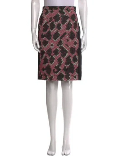 Pre-owned Balenciaga 2012 Knee-length Skirt In Black