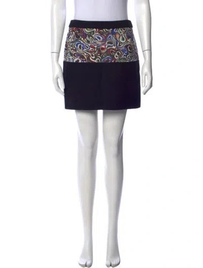 Pre-owned Balenciaga 2012 Mini Skirt In Black