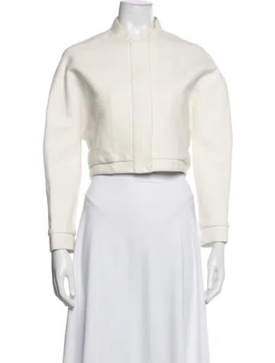Pre-owned Balenciaga 2013 Bomber Jacket In Neutrals