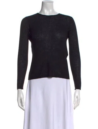 Pre-owned Balenciaga 2013 Cashmere Sweater In Black