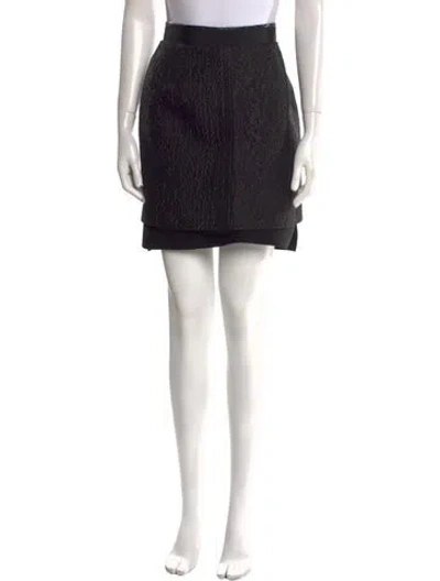 Pre-owned Balenciaga 2013 Mini Skirt In Black