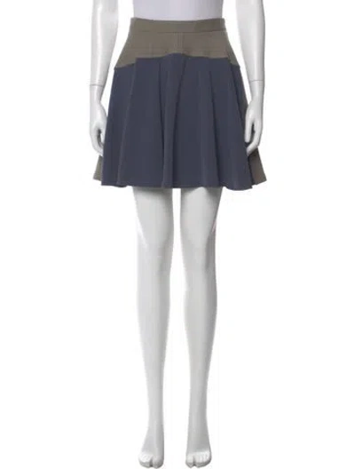 Pre-owned Balenciaga 2013 Mini Skirt In Gray