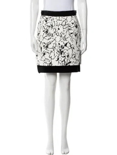 Pre-owned Balenciaga 2013 Mini Skirt In White