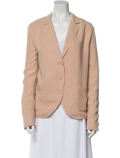 Pre-owned Balenciaga 2013 Silk Blazer In Pink