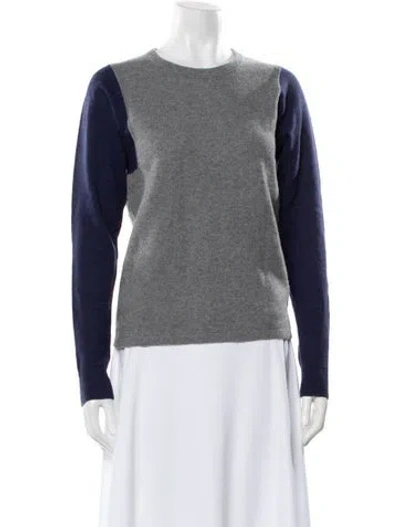 Pre-owned Balenciaga 2013 Wool Sweater In Gray