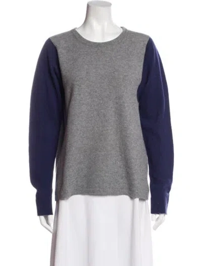 Pre-owned Balenciaga 2013 Wool Sweater In Gray