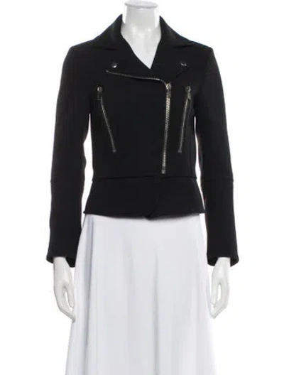 Pre-owned Balenciaga 2014 Biker Jacket In Black