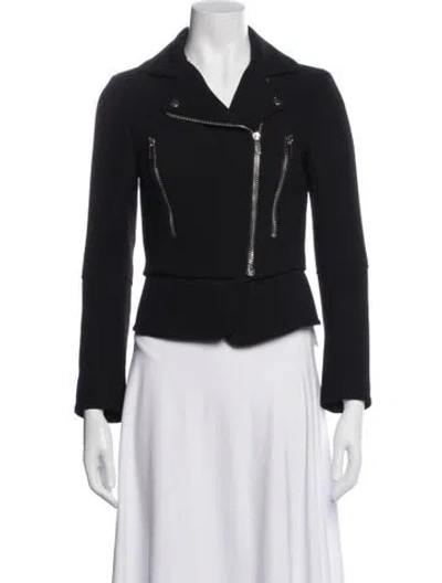 Pre-owned Balenciaga 2014 Biker Jacket In Black