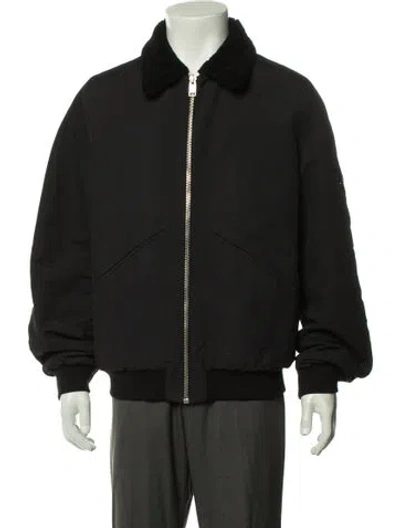Pre-owned Balenciaga 2014 Bomber Jacket In Black