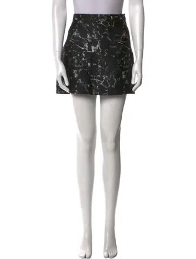 Pre-owned Balenciaga 2014 Mini Skirt In Black