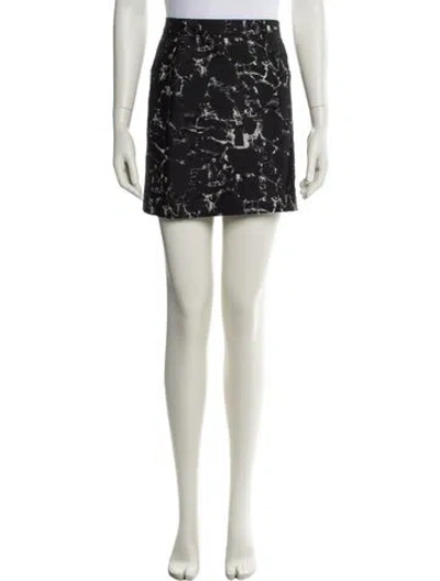Pre-owned Balenciaga 2014 Mini Skirt In Black