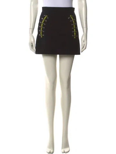 Pre-owned Balenciaga 2014 Mini Skirt In Neutral