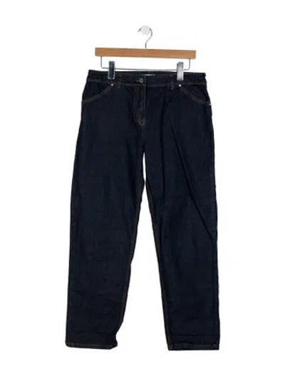 Pre-owned Balenciaga 2014 Straight Leg Jeans In Blue