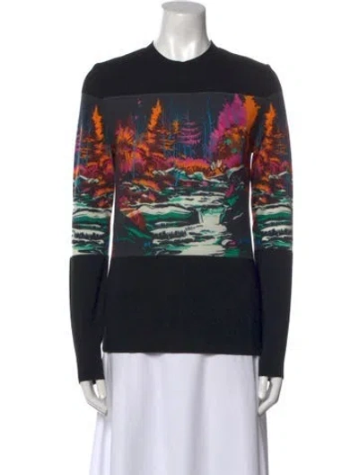 Pre-owned Balenciaga 2014 Wool Sweater In Black