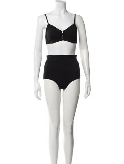 Pre-owned Balenciaga 2015 Bikini In Black