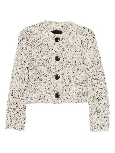 Pre-owned Balenciaga 2015 Collarless Jacket