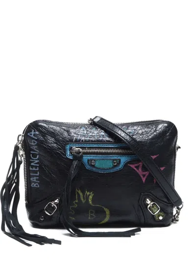 Pre-owned Balenciaga 2015 Graffiti Shoulder Bag