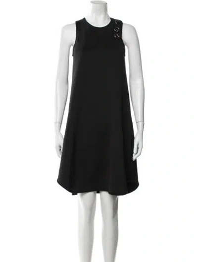 Pre-owned Balenciaga 2015 Mini Dress In Black