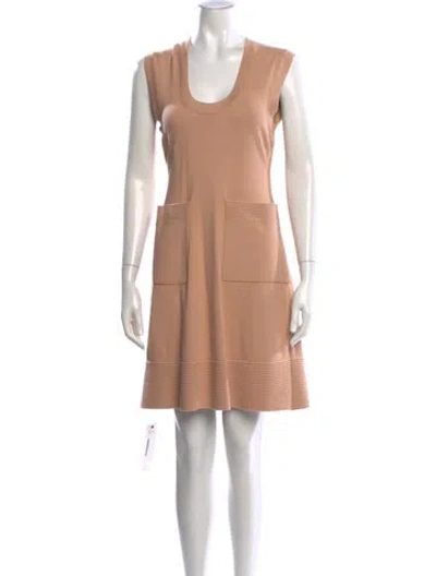 Pre-owned Balenciaga 2015 Mini Dress In Pink