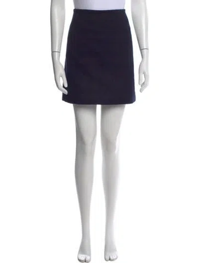Pre-owned Balenciaga 2015 Mini Skirt In Black