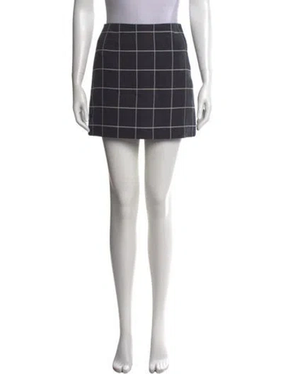 Pre-owned Balenciaga 2015 Mini Skirt In Blue