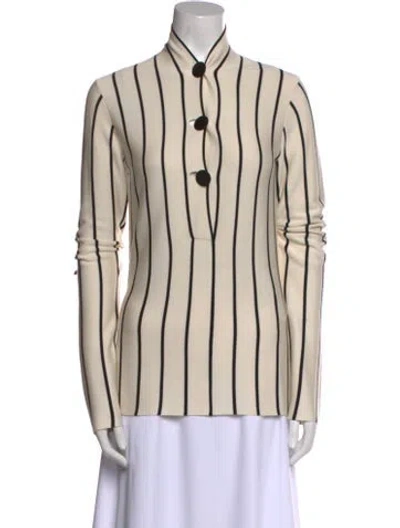 Pre-owned Balenciaga 2015 Silk Polo In Multi