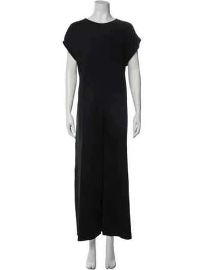 Pre-owned Balenciaga 2016 Crew Neck Jumpsuit In Black
