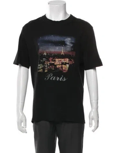 Pre-owned Balenciaga 2016 Graphic Print T-shirt In Black