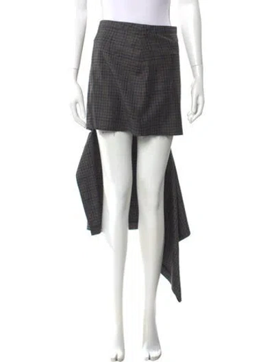Pre-owned Balenciaga 2016 Mini Skirt In Multi