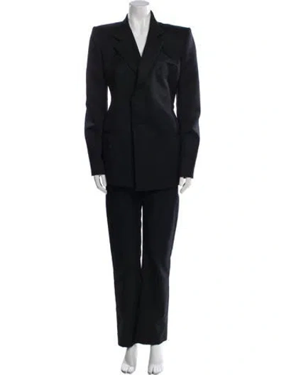 Pre-owned Balenciaga 2016 Pantsuit In Black