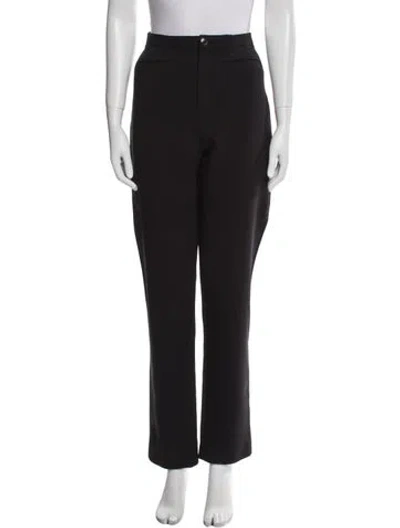 Pre-owned Balenciaga 2016 Straight Leg Pants In Black