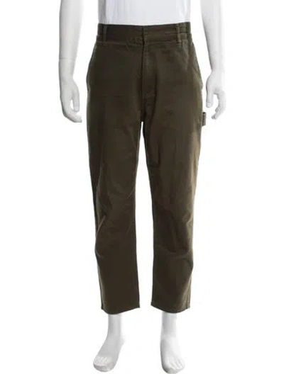 Pre-owned Balenciaga 2016 Straight-leg Jeans In Green