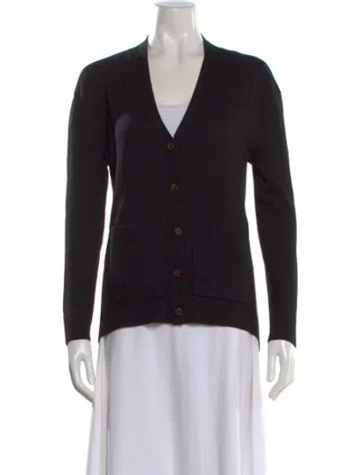 Pre-owned Balenciaga 2016 Virgin Wool Sweater In Black