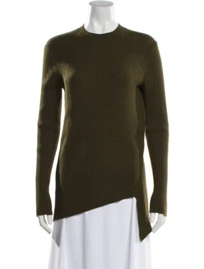 Pre-owned Balenciaga 2016 Virgin Wool Sweater In Green