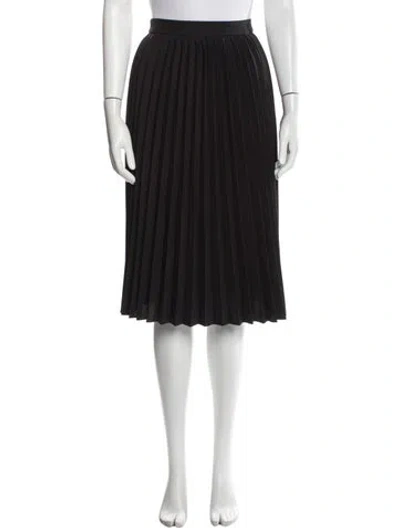 Pre-owned Balenciaga 2017 Knee-length Skirt In Black