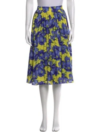 Pre-owned Balenciaga 2017 Knee-length Skirt In Blue