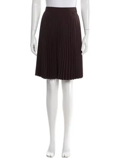 Pre-owned Balenciaga 2017 Knee-length Skirt In Brown