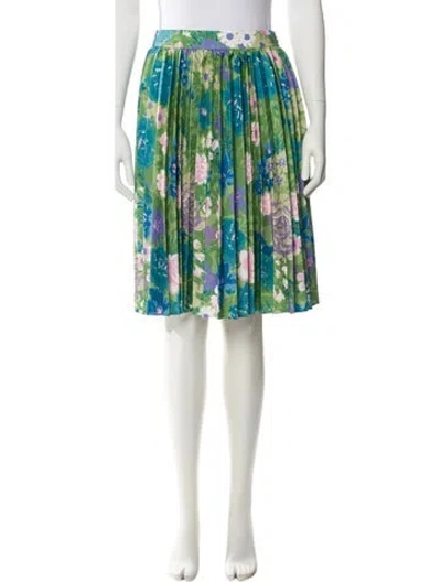 Pre-owned Balenciaga 2017 Knee-length Skirt In Green