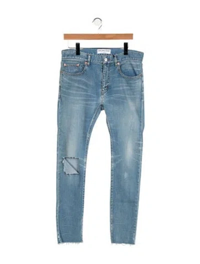 Pre-owned Balenciaga 2017 Skinny Leg Jeans In Blue